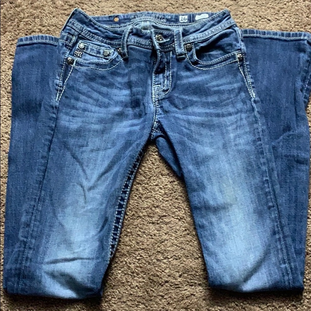 Girls miss me jeans size 16